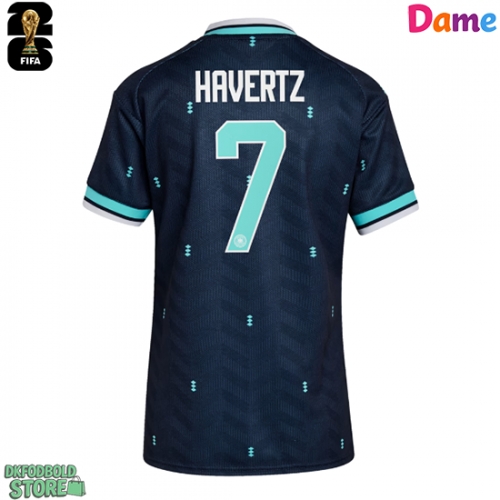 Tyskland Kai Havertz #7 Replika Udebanetrøje Dame VM 2026 Kortærmet